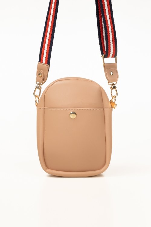 434023-peach-crossbody-bag-back-gulahmed Structured Leather Satchel Bag for Women - Image 1